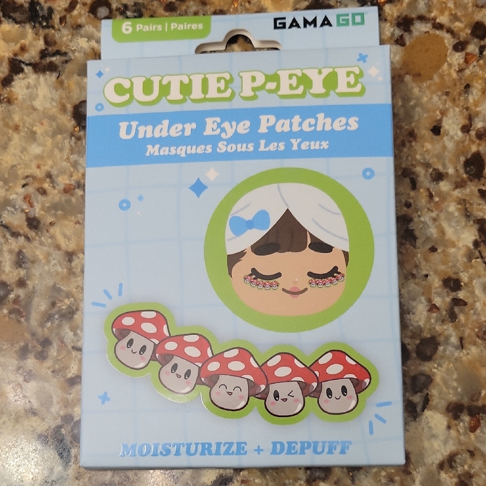 Cutie P-Eye Under Eye Patches - Red and White. NIB